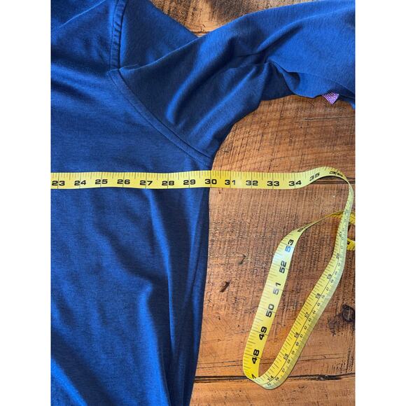 NWT Luchiano Visconti Global Mint Mens Long Sleeve Navy Blue Button Down 3XL - Picture 6 of 7